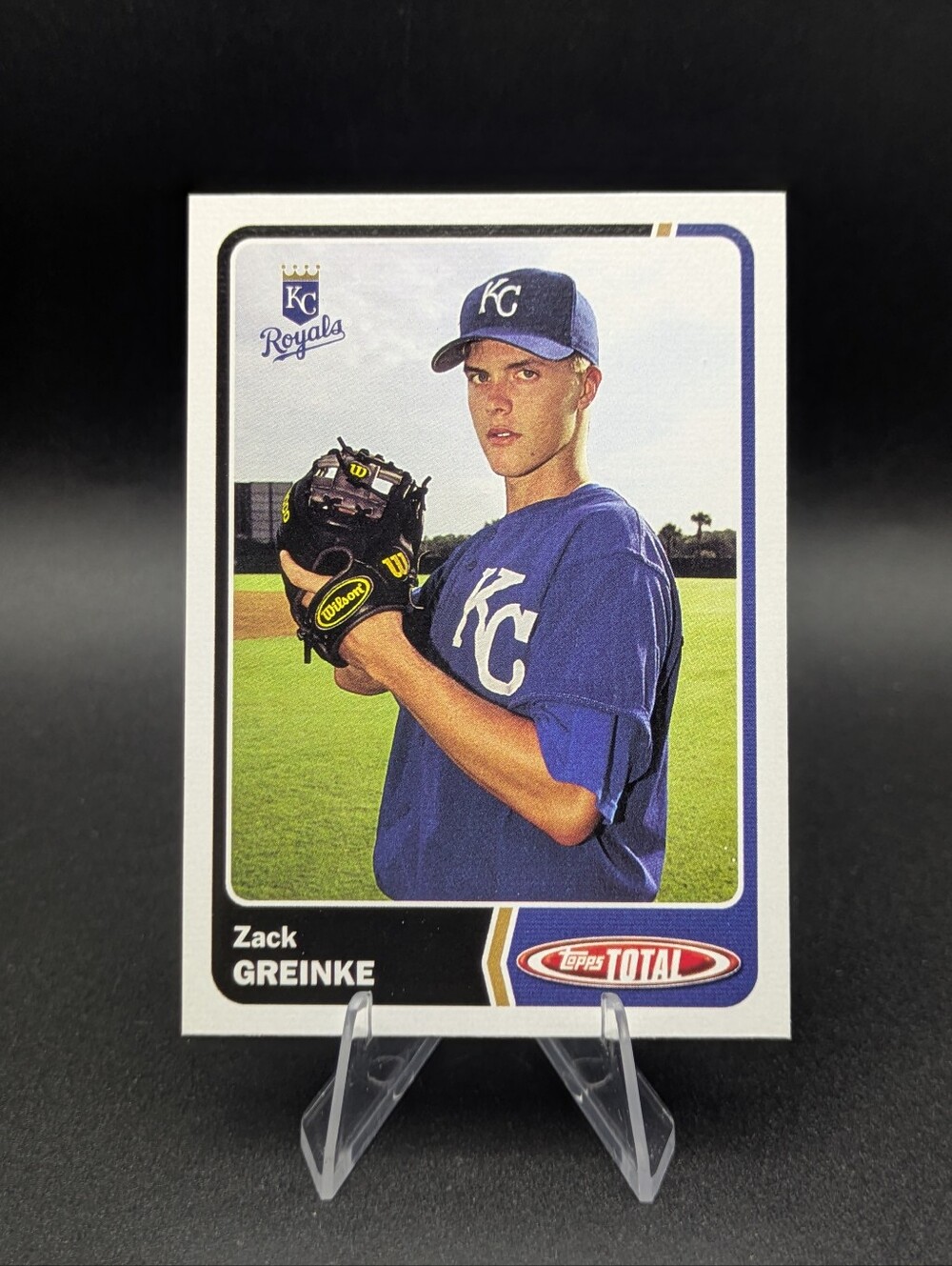 2003 Topps Total Zack Greinke RC Kansas City Royals #173 Rookie Future Hall Fame